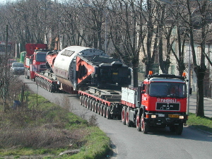 Bild: Schwerlastverkehr