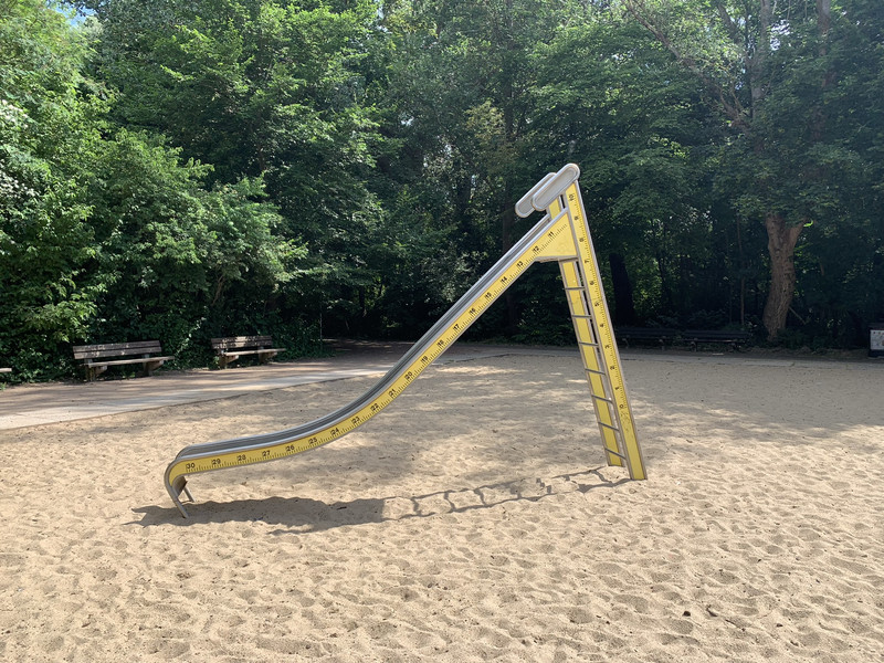 Rutsche Spielplatz Peißnitz