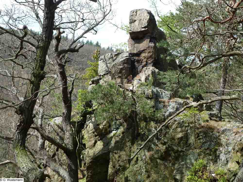 Granitklippe